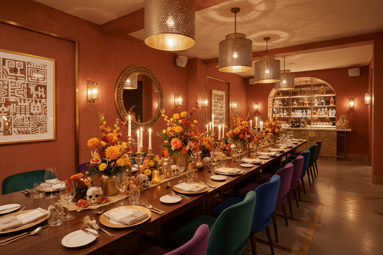 Private dining room for group events and celebrations